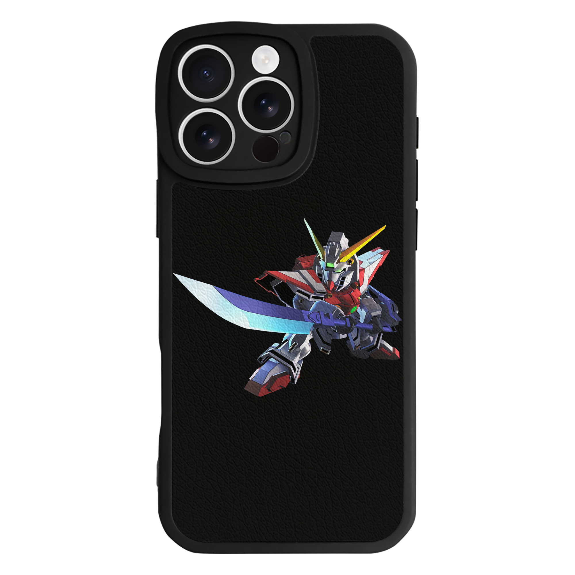 （画像用） 機動戦士ガンダム Mobile Suit Gundam 【iPhone 16シリーズ対応】シリコンスマホケース（レザー調） 材質：シリコン